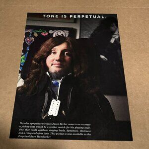 Jason Becker - SEYMOUR DUNCAN PICKUPS - Print Ad - 2014